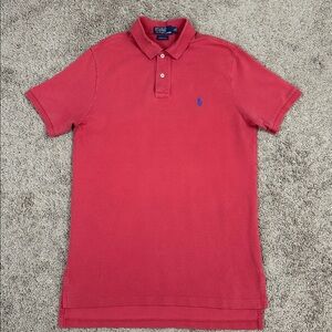 Vintage POLO by RALPH LAUREN Custom Fit Men's Polo T-Shirt Carrot Color Size L